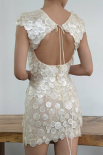 GEM SHELL MINI DRESS - Image 3