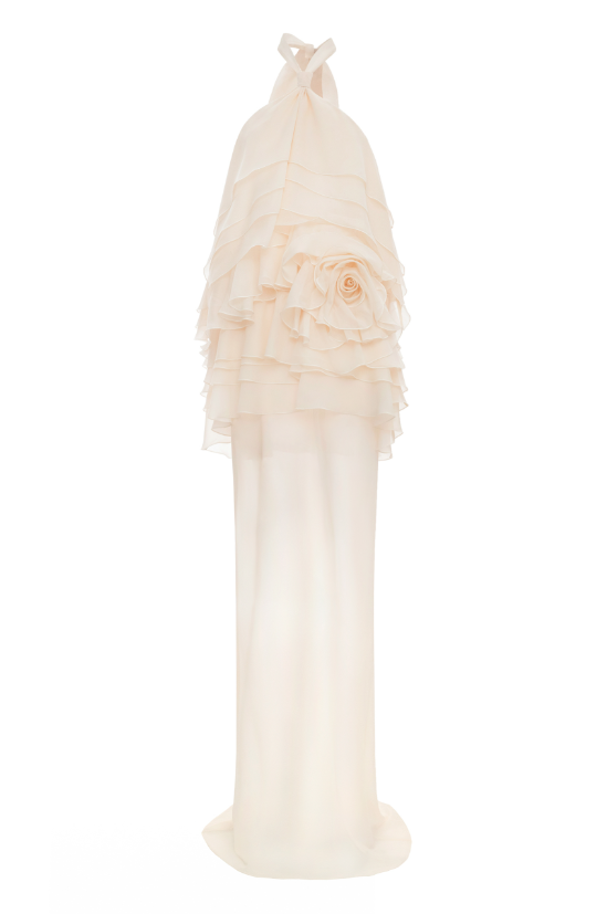 微信图片_20251112145727_461_38 SANROSE RUFFLE GOWN - Image 1