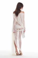 Curtain Chiffon Gown - Image 3